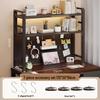 Iron Art Pegboard Bookshelf & Desk Organizer for Home or Dorm