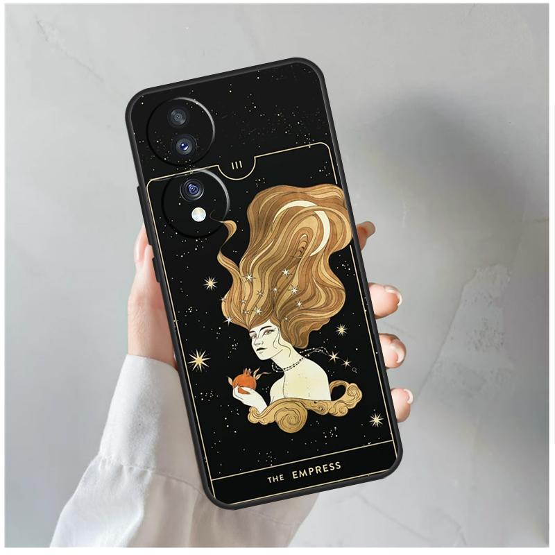 Astrology Tarot Cards Phone Case For Honor X8b X9b X8 X9 X6a X7a X8a X9a Honor Magic 6 Pro 5 Lite 50 70 90 Cover