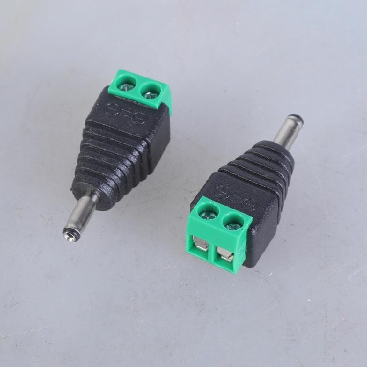 Pack Of 2 Male Female Power Connectors 3.5mmx1.35mm for Easy Installation In Electronics