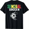 Senegal Soccer Fans Jersey Support Senegalese Football Team T-Shirt