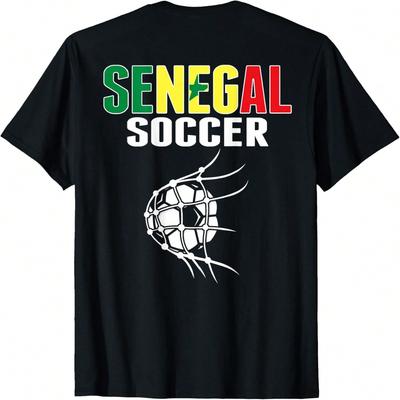 Senegal Soccer Fans Jersey Support Senegalese Football Team T-Shirt