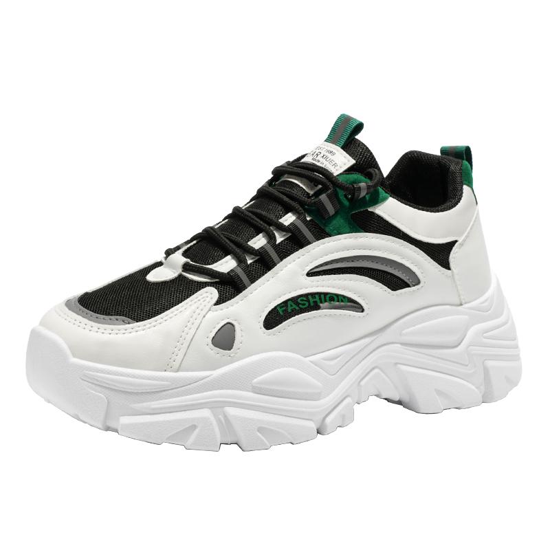 Thick Bottom Height Increase Versatile Men's New Summer Breath Trendy Casual Sneakers Ultra Light Outdoors Students Sports Shoes