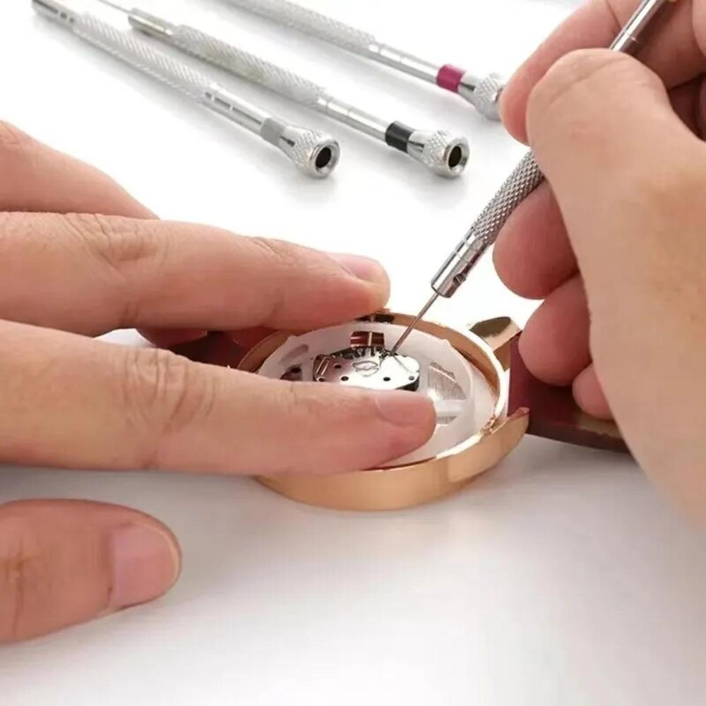 1/13pcs Flat and Cross Screwdriver Set Watch Repair Tool For Home Watch Eyeglasses Jewelry Repair