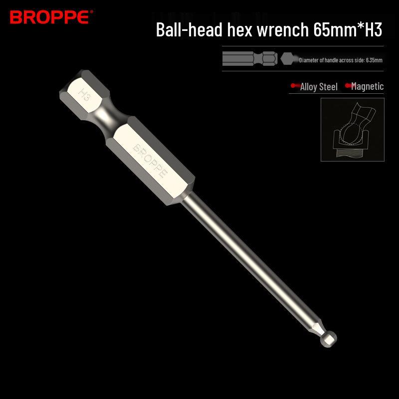 Hexagonal Double-Ended Magnetic Screwdriver Bit Set