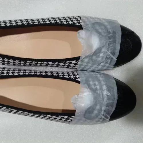 Mode Damen Schuhe 2025 Neue Damen Einzel Schuhe mit runder Spitze