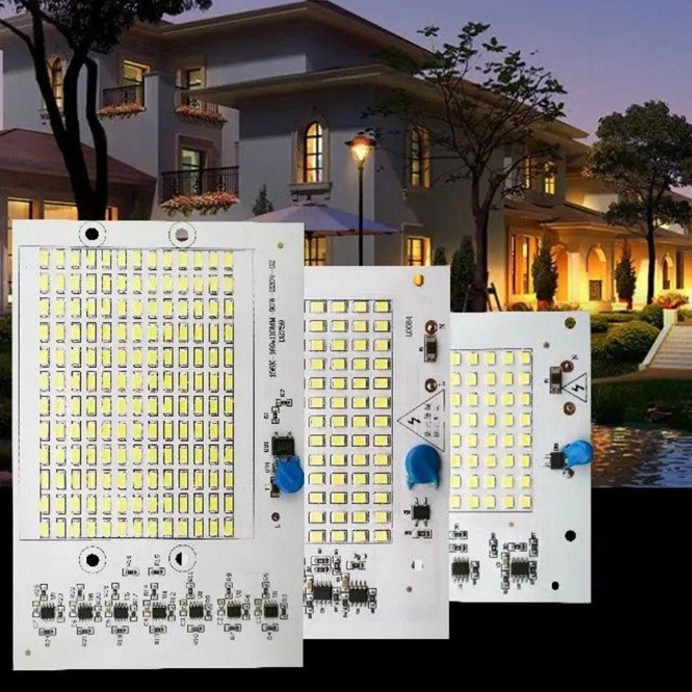 1Pcs 10W/15W/25W/40W/60W/100W LED Solar Light Board Smart IC Led Light  For Outdoor FloodLight