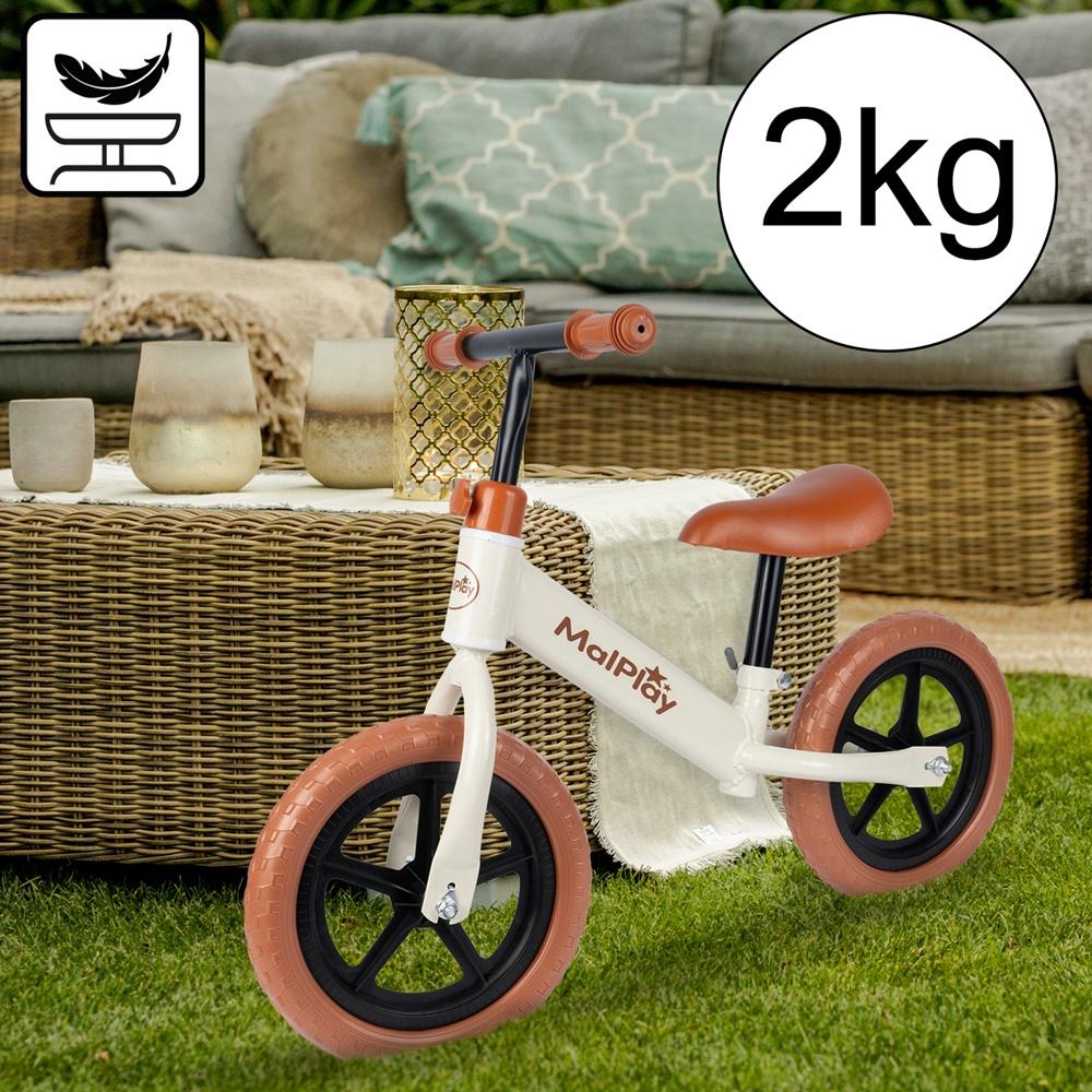Balance Bike Children'S Bike Eva 12" Wheels Cream