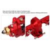RC Front Rear Axle Assembly CNC Machined Hardened Steel Aluminum Alloy RC Front Rear   Axle for   SCX24 1Celsius24