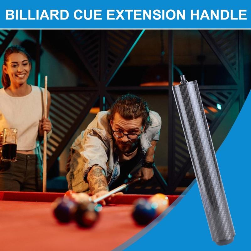 Pool Cue Extender Billiard Cue Rod Lengthen Stick Pool Cue Extender Extension Rod Pool Cue Shaft Extender for Billiard