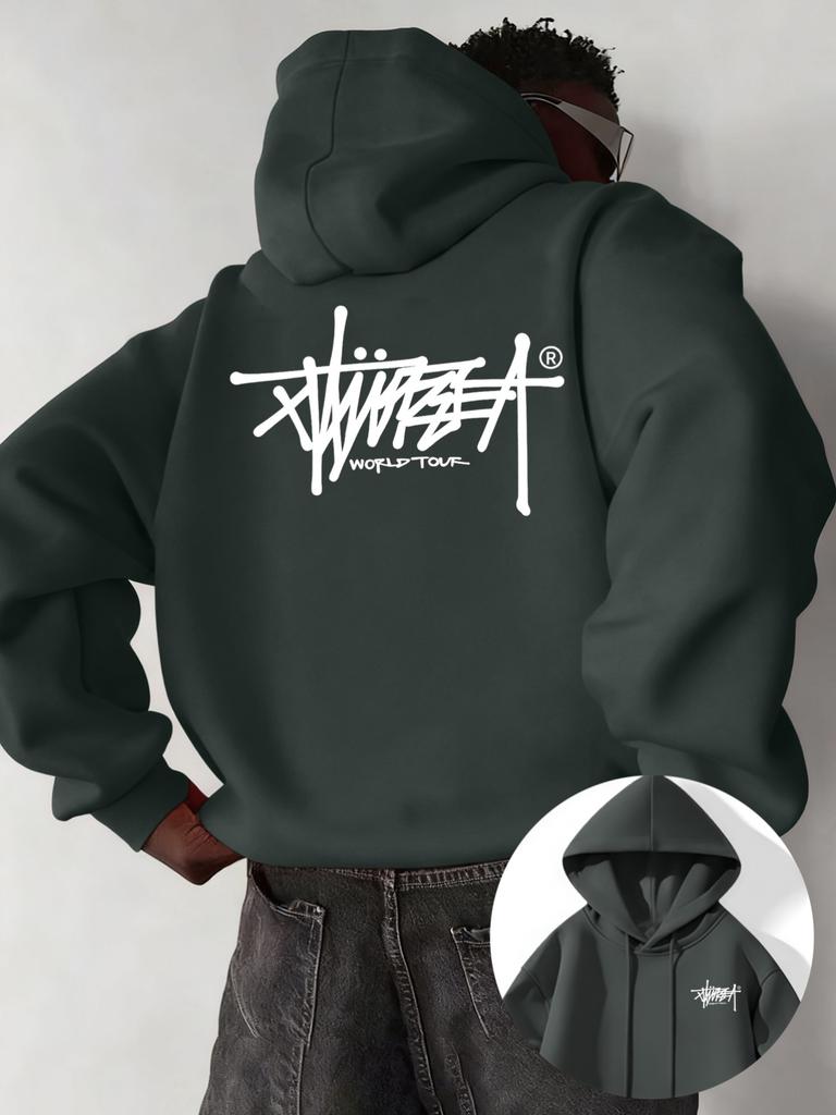 Street Urban Style Pullover Hoodie | Bedrukt Ontwerp | Duurzaam Materiaal | Casual Top | S-3XL