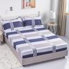 1 skin-friendly Bed Cover  cotton  Printing fitted sheet with elastic band, single/queen/king size (without pillowcases)