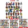 Marvel Superhero Boy Puzzle Building Block Toy Set 32pcs Plastic Material 4.5cm Height
