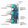 NE5532 2.1 Channel Auditory Preamp Board Low Pass Filter Circuit Subwoofer Control Single Power