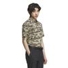 Adidas Golf Camouflage Short Sleeve Olive Strata Men's Shirt,