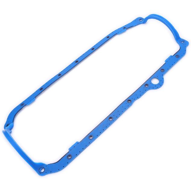Engine Oil Pan Gasket for 1957-1979 Chevy V8 Small Block 265 283 327 350 383 400 Oil Pan Gasket Thick front seal OS34509T XCHJ652-SB