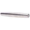 Stainless Steel Tapered Sanding Rolling Pin NoStick Flour Dumpling Dough Roller Baking Tool(23cm )