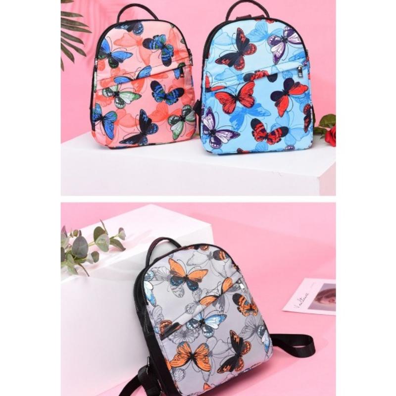 Drukuj Plecak Kobieta męska tkanina Oxford Wodoodporna torba podróżna na co dzień Damski plecak o dużej pojemności