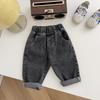 Spring Children's Color Jeans Casual Pants Men's Treasure