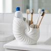 Ocean Style Toothpaste Toothbrush Rack 3D Printed Makeup Brush Organizer Home Decor