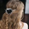 3D Organza Flower Appliques Handmade Clothing Flower Patches Sewing On Materials