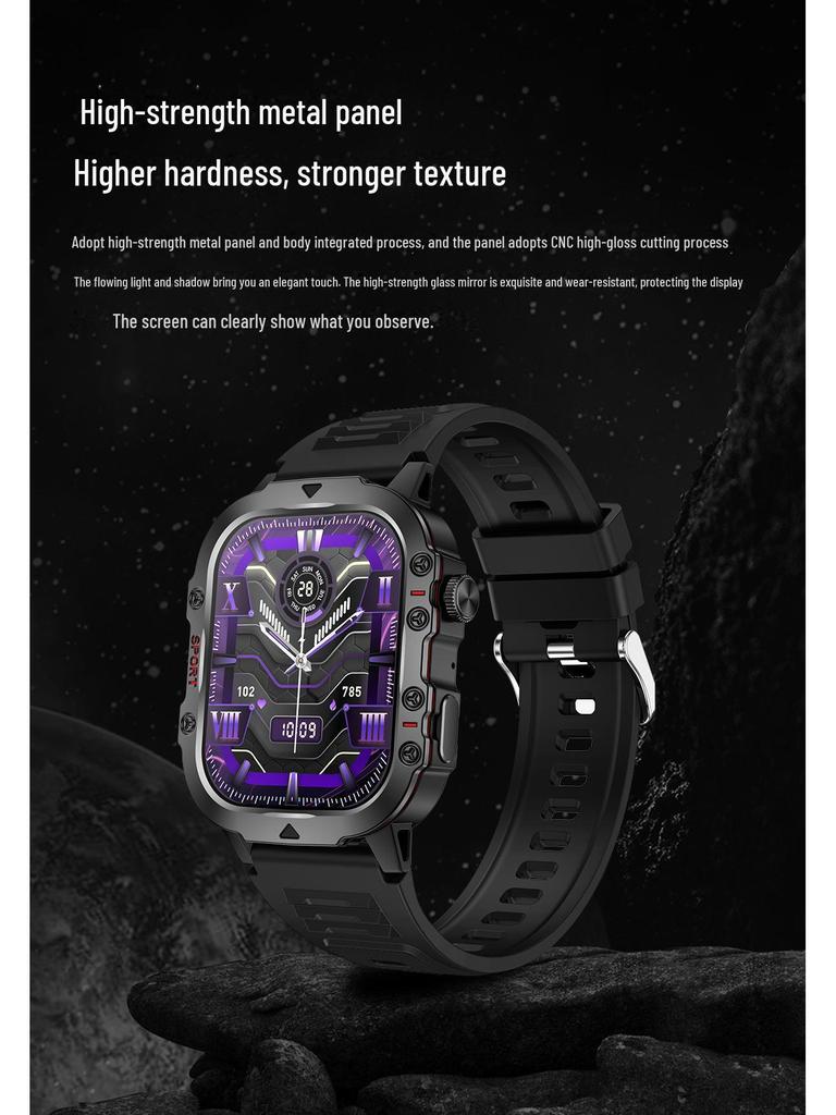 Z78 Smart Watch: Durable, Waterproof, Heart Rate & Sleep Monitor, Bluetooth Call, Sports Tracker Bracelet.