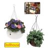 1:12 Miniaturowe Rośliny Doniczkowe Domek Dla Lalek Phalaenopsis Doniczka Wisząca Zbiornik Model Bonsai Ogród Wystrój Domu Zabawki Akcesoria