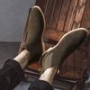 Fashion Men's Chelsea Boots British Style Ankle Boots Suede Genuine Leather Boot New High-top Boots for Men Classic Business Dress Botas