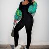 Square Neck Solid Color Ribbed Yoga Sports Pants Women Tight Sexy Cuffed One Piece Jumpsuit Fashion Beach Vacation Elegant Outfit