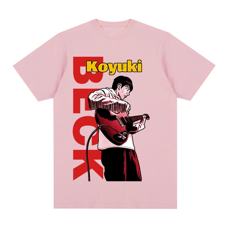 Beck KOYUKI t-shirt Anime Aesthetic Art Cotton Men T shirt New TEE TSHIRT Womens tops