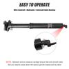 30.9mm 31.6mm Mountain Bike Seatpost with Adjustable Height MTB Cable Controlled Hydraulic Seatpost Remote Internal