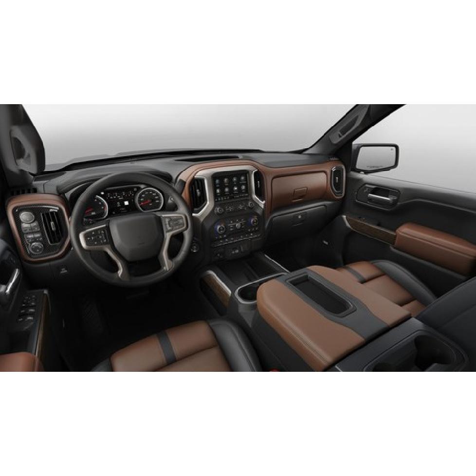 Carbon Fiber Side Heat Vent Air Vent Outlet Trim Cover for Chevy Silverado +