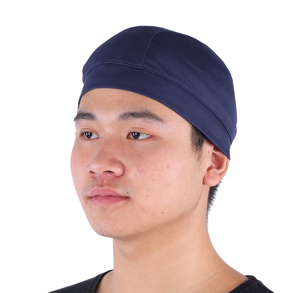 2 PCS Breathable Cycling Cap Wicking Cycling Skull Cap Soft Helmet Liner  For Outdoor Sport