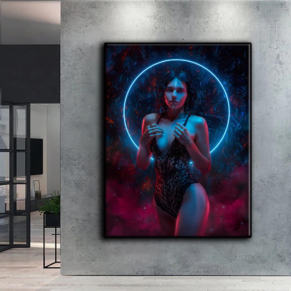 5D Diamond Painting Cyberpunk Sexy Art DIY Diamond Embroidery Rhinestone Home Decoration