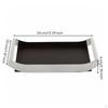 Tray Display Piece Metal Wooden Mixed Material Design Tableware Available Office, Model Room,