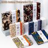 POTENTATE 100% Baumwolle Aquarellbuch 300g 24 Blätter Hardcover Aquarellpapierblöcke Quadratisches Skizzenbuch Kunst Zeichen Skizzenblock