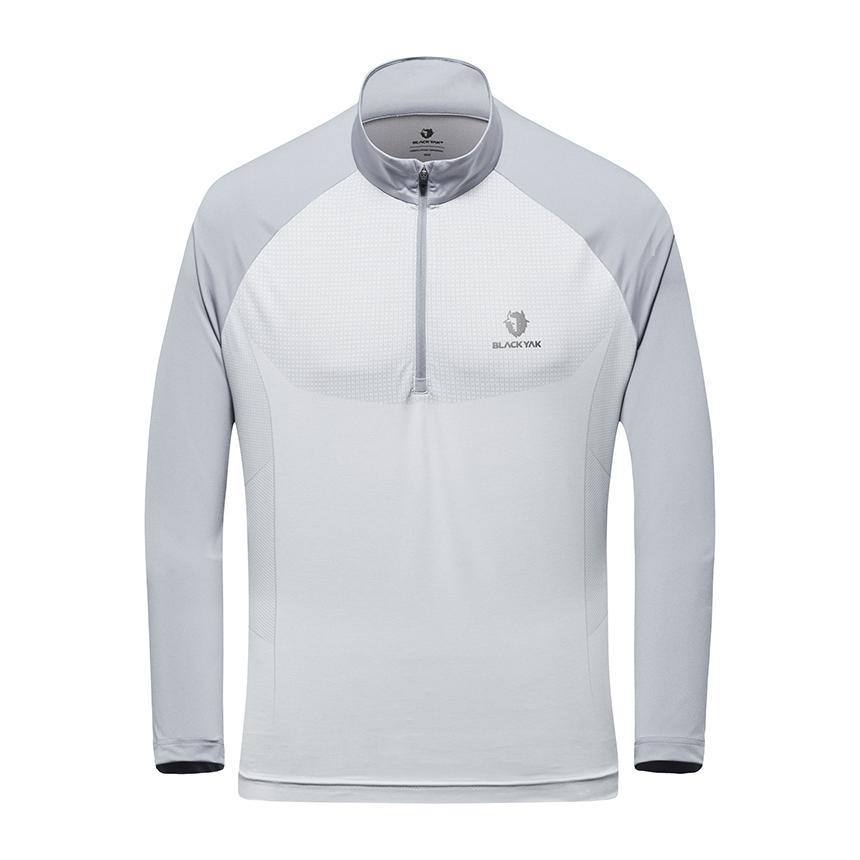 BLACKYAK B Kyber Zip-Up Tee #1_Si
