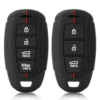 Silikonowe etui na kluczyk samochodowy Pokrowiec na kluczyk dla Hyundai I30 Ix35 KONA Encino Solaris Azera Grandeur Ig Accent Santa Fe Palisade