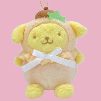 Nakajima Corporation Pompompurin Pastel Fruit Cape Mascot 205940-25 H14 X W12 X D9.5cm
