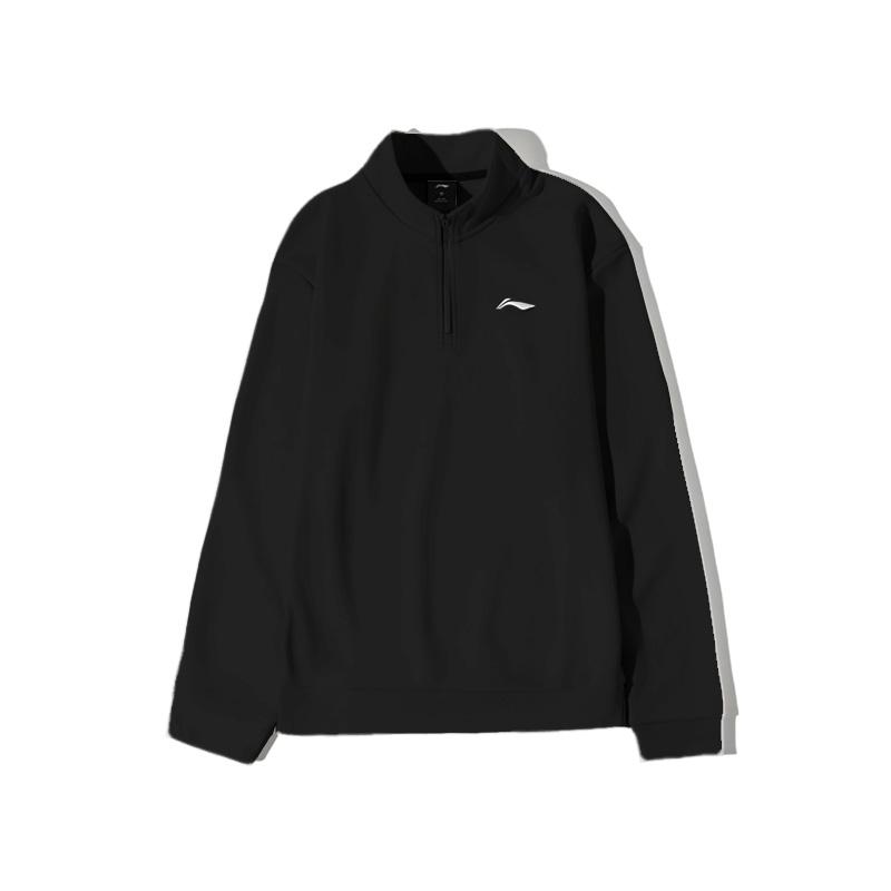 Li Ning Sweatshirts Unisex Stand Collar Moderate AWDUF25-3