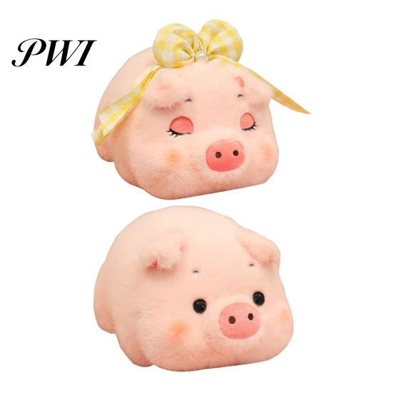 Multifunctioneel Pluche Speelgoed Zacht Varkenskussen Schattig Roze Knuffeldier Kussen Verjaardagscadeau voor Kinderen Meisjes Sofa