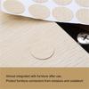 30Pieces Self Adhesive Screw Hole Covers Stickers Waterproof Wood Grains Accessory for Furniture Cabinets Desks