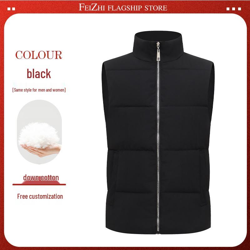 NIO Custom Logo Winter Workwear Down Vest - Thickened Warmth & Labor Protection 3XL