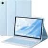Samsung S6 Lite Wireless Bluetooth Keyboard Protective Case P610, Detachable 10.4" Tablet Shell, Silent Typing.