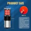 2 PCS 1157 Car LED Brake Light Replacement, Super Bright Waterproof Vehicle Lighting Bulbs, Universal 3030 24SMD Automotive Tail Light Bulbs