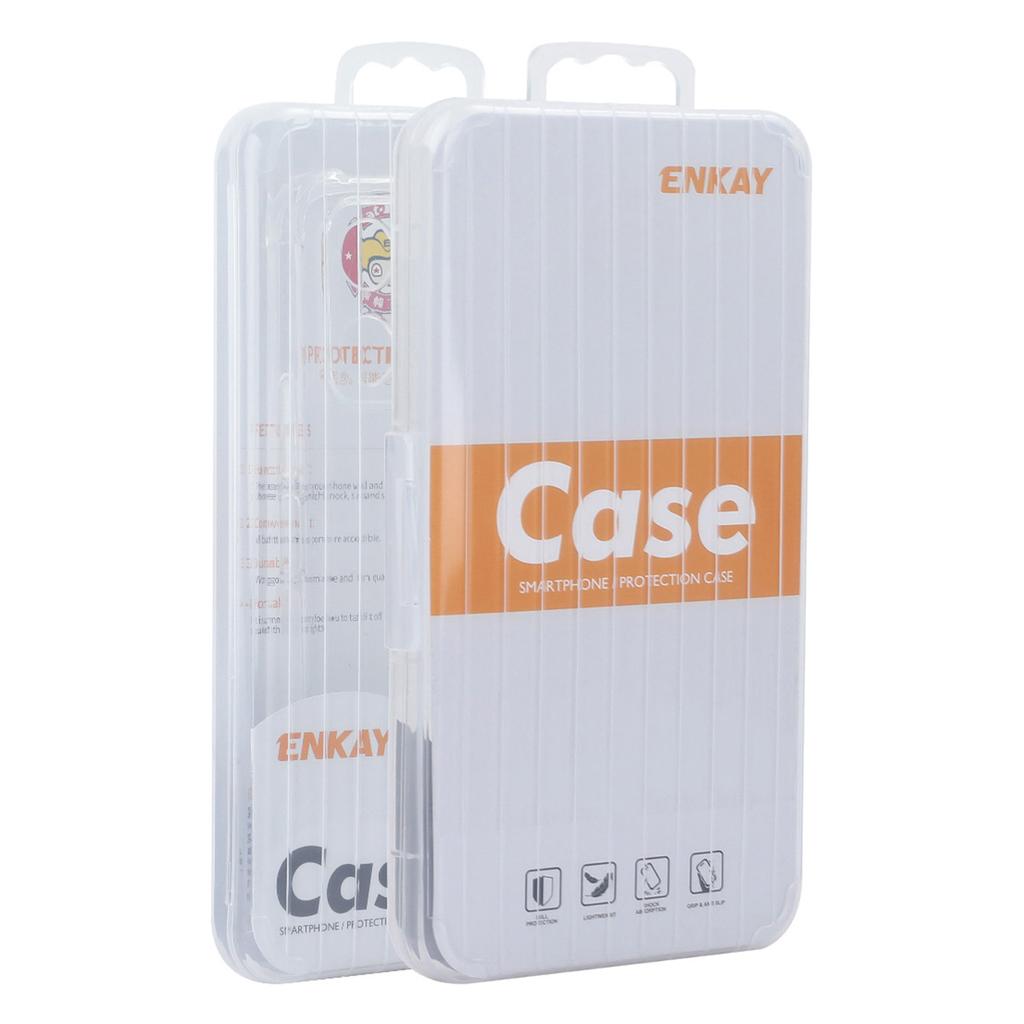 ENKAY HAT PRINCE For Xiaomi Redmi Turbo 3 5G/Poco F6 5G TPU Case Non-Slip Clear Phone Cover