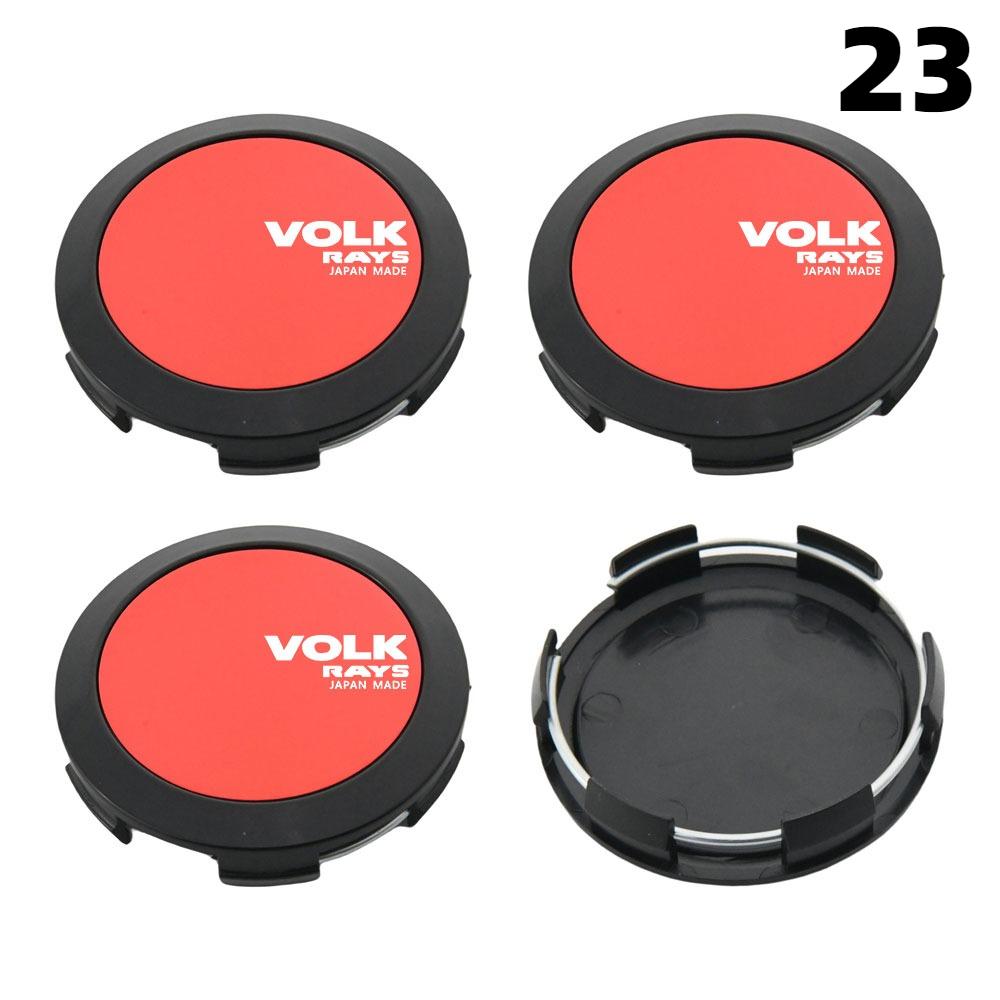 4 STKS 64 MM Buiten Diameter / 62 MM Binnen Diameter Velgdopjes RAYS VOLK VR GRAM Logo Wiel Center Dop Wieldeksel Naafdoppen Sportauto Band Accessoires