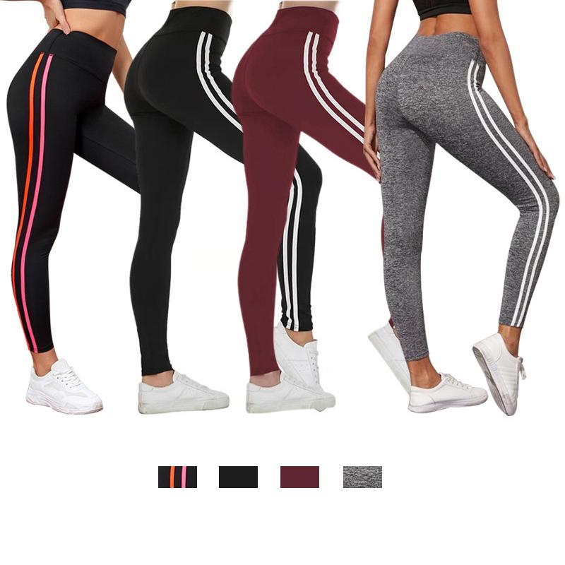 Nessaj Donne Side Striped Skinny Yoga Pants Push Up Running Pantaloni Alti  Elastici Sport Legging acquista in modo economico — spedizione gratuita,  recensioni reali con foto — Joom
