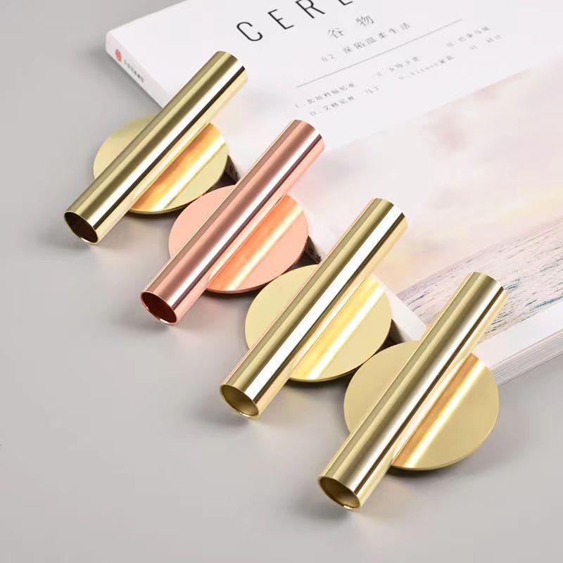 1/2pc Wall Mounted Flower Tube Creative Vase Wall Holder Home Living Room Wall Flower Vase Rack Party Wedding Displaying Flower
