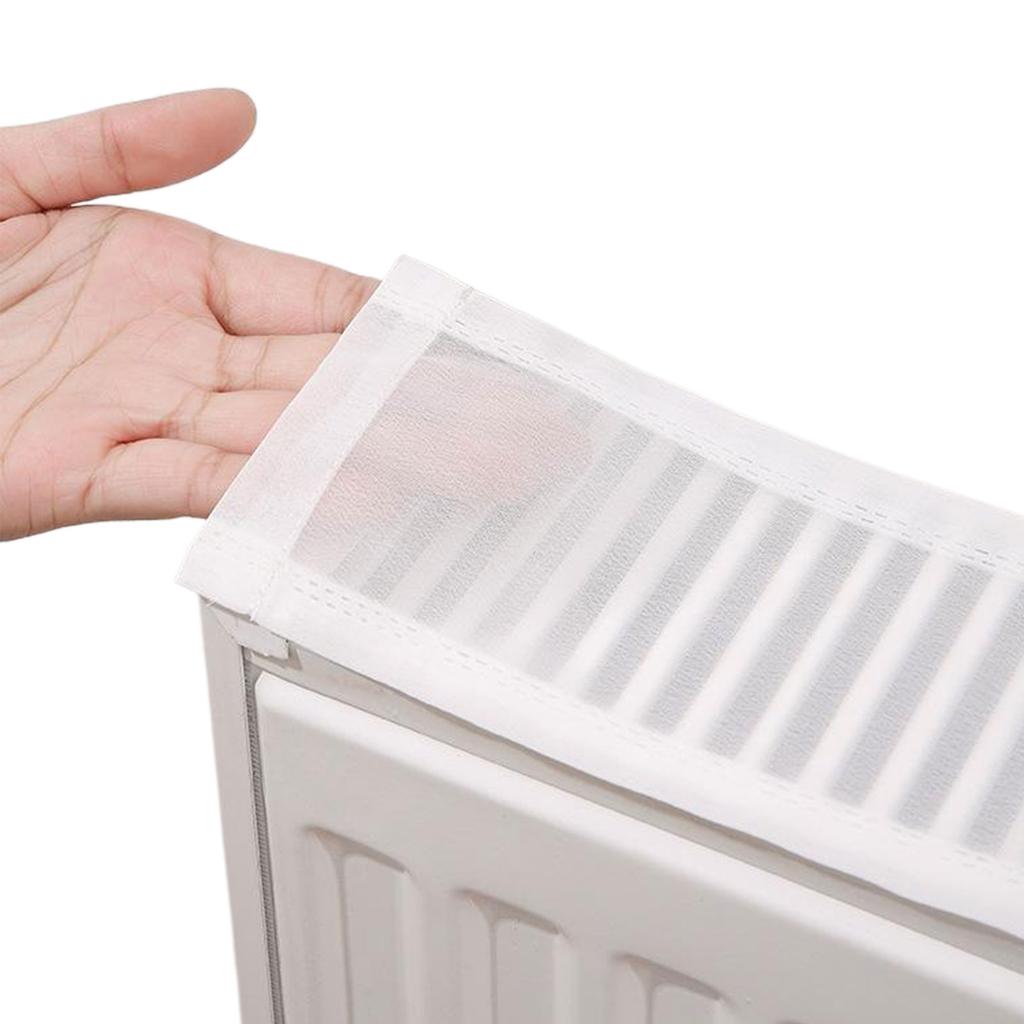 Modern Slatted Radiator Cover Add Of Modern Elegance To Heating System Radiator Dust Protector