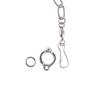 Lovebirds Parakeets Stainless Steel Split Flying Training Leash Bird Foot Chain Harness Parrot Leg Ring